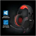 Наушники Sven AP-G988MV игровые, с микрофоном, чёрно-красный