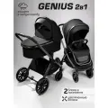 Коляска детская 2 в 1 Amarobaby Genius, черный