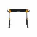 Складная козла Прочная, ToughBuilt, долговечная, легкая, сверхпрочная, из 100% высококачественной стали Регулируемые опорные рычаги размером до 4x4 Грузоподъемность 1300 фунтов (TB-C700) 1 упаковка