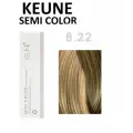 KEUNE SEMI COLOR 8.22 Светлый интенсивно -перламутровый Крем-краска для волос без аммиака