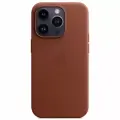 Чехол Apple Leather Case with MagSafe для iPhone 14 Pro - Umber MPPK3FE/A