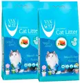 VAN CAT MARSILLA SOAP наполнитель комкующийся для туалета кошек с ароматом марсельского мыла (5 + 5 кг)