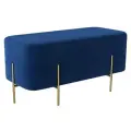 Банкетка Dream. SUPERA Luxemebel. Цвет Синий. Велюр.