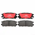 Колодки тормозные задние GREAT WALL Hover H3 H5 X, грейт ВОЛ Ховер Хавал, ISUZU Trooper Rodeo Vehicross, Изузу Трупер Родео , Opel Frontera Monterey, опель Фронтера Монтерей; 8970352660