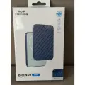 Внешний магнитный аккумулятор Magsafe, Keephone Brendy, цвет Robin Blue, синий в полоску 5000mAh