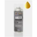 Краска RENAULT, код ENV, LIQUID YELLOW, автомобильная эмаль FixPaint Spray в аэрозольном баллончике 520 мл