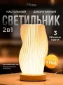 Светильник настольный декоративный Mime, лампа прикроватная в спальню