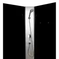 Душевая кабина Niagara Eco 110x80 R E110/80/40R/TN/BK без гидромассажа без гидромассажа матовый хром Китай