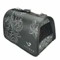 Переноска сумка DOGMAN Лира №4 для кошек и мелких пород собак, Черный, 48х29х29см