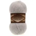 Пряжа для вязания Alize Angora Gold Simli 168 белая зима, 100 г, 500 м, 5 штук