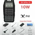 Портативная рация Baofeng UV-16 PRO комплект 10 Ватт с гарнитурой