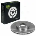 TRIALLI DF 190203 Диск торм. для а/м Toyota Yaris (05-) перед. d=255 (а/м без ABS) TRIALLI DF 190203