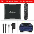 Телеприставка X96 MAX Plus Smart TV BOX 4G 64G Amlogice S905X3 Android 9 4K 8K 2.4G и 5G Dual Wifi HD BT Google Voice Media Player Set Top Box, 2G 16G Add keyboard, Европейская