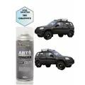 Краска CHEVROLET NIVA, код 385, графит 2, автомобильная эмаль FixPaint Spray в аэрозольном баллончике 520 мл