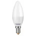 (10 шт.) Светодиодная лампочка General свеча C37 E14 15W 4500K 4K 35х105 пластик/алюм GLDEN-CF-15-230-E14-4500 661096