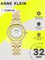Наручные часы ANNE KLEIN Metals, белый перламутровый