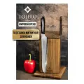 Подставка Магнитная для ножей, Tojiro, дуб темный, подходит для 10 ножей (MDG)