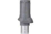 Gervent Вентиляционный выход d125/160, серый ВВ/сер