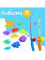 Рыбалка «Большой улов», 10 рыбок, 2 удочки
