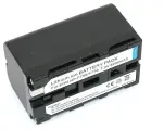 Усиленный аккумулятор для видеокамеры Sony NP-F750, NP-F770, 7.2V, 4400mAh, код mb080607