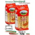 Печенье TIRAMISU I Dolci di Montagna Савоярди, 2шт*400г для тирамису, Италия, органическое