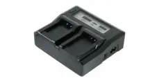 Двойное зарядное устройство с ЖК-дисплеем для цифровой камеры для Fuji NP-T125