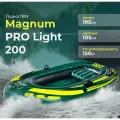 Лодка пвх надувная для рыбалки одноместная Magnum PRO Light 200
