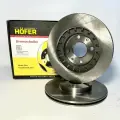 Комплект тормозных дисков R14 диаметр 26см Lada Приора Калина Гранта ВАЗ 2112, 2170, 2110-12, 1117-19, 2190-94, 2112-3501070 Kalina, Granta, Priora HOFER HF 130 212