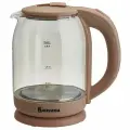 Чайник Василиса ВА-1035 электрический, термостойкое стекло, 1.8 л, бежевый