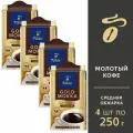 Кофе молотый Tibio Gold Mokka 4 пачки по 250 г