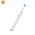 XIAOMI MIJIA T500 T300 электрическая зубная щетка умная звуковая щетка ультразвуковое отбеливание зубов вибратор беспроводной очиститель для гигиены полости рта, T300 White