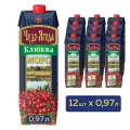 Морс Чудо-Ягода Клюква, 0.97 л, 12 шт.
