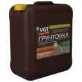 Грунтовка VGT глубокого проникновения с антисептиком, 10 кг, 0.01 л, бесцветный