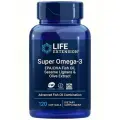 Life Extension, Super Omega-3, натуральный рыбий жир, 120 мягких таблеток