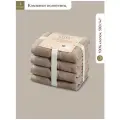 Estia Мартос комплект полотенец 50х80-4 хлопок, коричневый 500 г/м2, 4 пр.