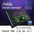Магнитола 2DIN AurA INDIGO-847DSP Mk II, 8 каналов, DSP процессор, Bluetooth 5.1, FLAC, USB, настройка с приложения