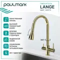 Смеситель для кухонной мойки Paulmark Lange La214212-G
