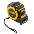 Рулетка 8м х 32мм, автоматич. фиксац, нейлон. покрытие, магнит. зацеп, двухстор. разметка Denzel