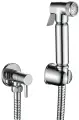 Гигиенический душ с моно с переключателем OUTE глянцевый хром, латунь.