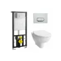 Комплект 4 в 1 VitrA 9004B003-7202 Integra Round L-box с микролифтом