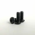 Винт ISO 7380 М4х20 с полукруглой головкой, под шестигранник, оксид, 60 шт.