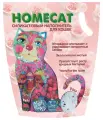 HOMECAT роза наполнитель силикагелевый для туалета кошек (3,8 л х 4 шт)