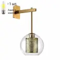 Бра с лампочкой Odeon Light Clocky 4939/1WLamps Е27 Свеча