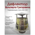 Дефлектор Вольперта-Григоровича Ø 200 Нержавейка