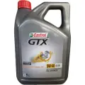 Моторное масло Castrol GTX, синтетическое, для бензиновых двигателей, 5W-40, 4л