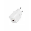 Сетевое зарядное устройство VLP G-Charge, 45W, USB-C + USB-C, GaN, белое