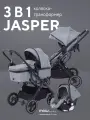 Коляска для новорожденных 3 в 1 Mowbaby Jasper, цвет Gray (серый)
