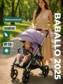 Детская прогулочная коляска Babalo future 2025 NEW Фиолетовая, Рама серебряная, механическая спинка, сумка в комплекте