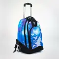 Сумка-рюкзак на колесах RUNA, Unicorn blue, для фигурных коньков, роликов, одежды, экипировки и аксессуаров
