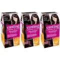 L'Oreal Paris Casting Creme Gloss стойкая краска-уход для волос, 3102 холодный темно-каштановый - 3 шт